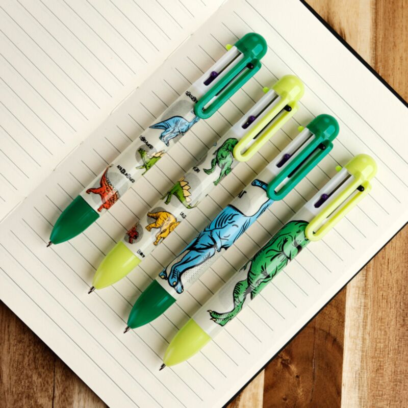 Dinosauria More Colours Pen (6 colori)