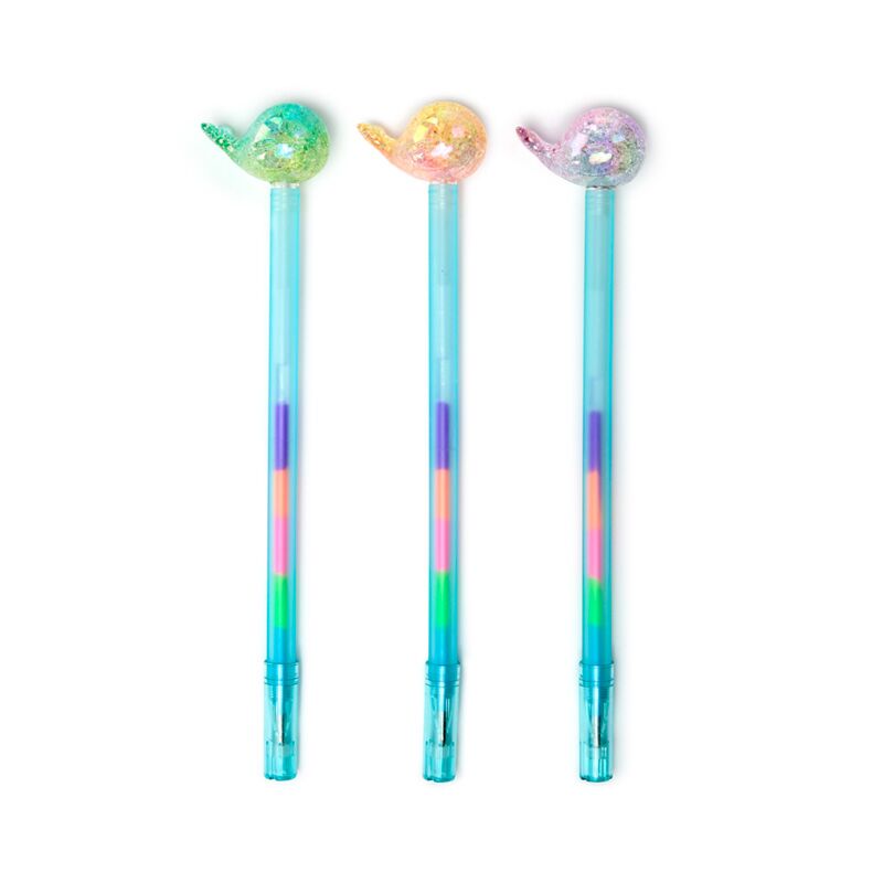 Penna inchiostro arcobaleno balena