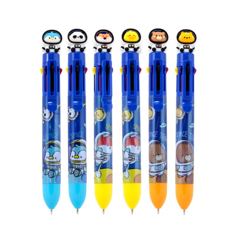 Space Team Multi -colorata Pen (8 colori)