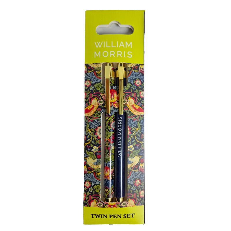 Set di penne Union William Morris Duo nere