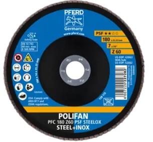 Disco lamellare Pferd 180mm z60psf steelox (u) | 10 pezzi