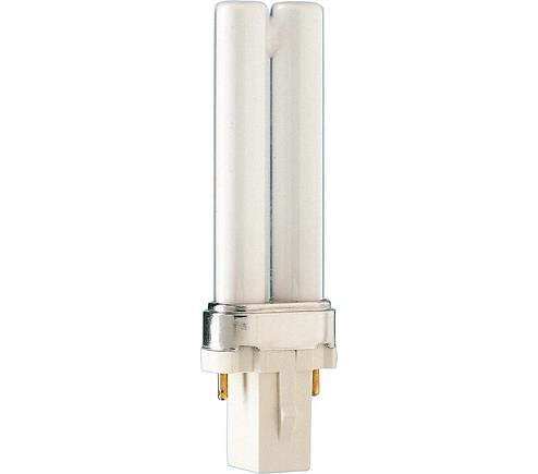 Lampada Philips master pl-s 5w827 2pin g23 bianca
