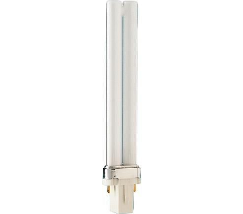 Lampada Philips master pl-s 9w827 2pin g23 bianca
