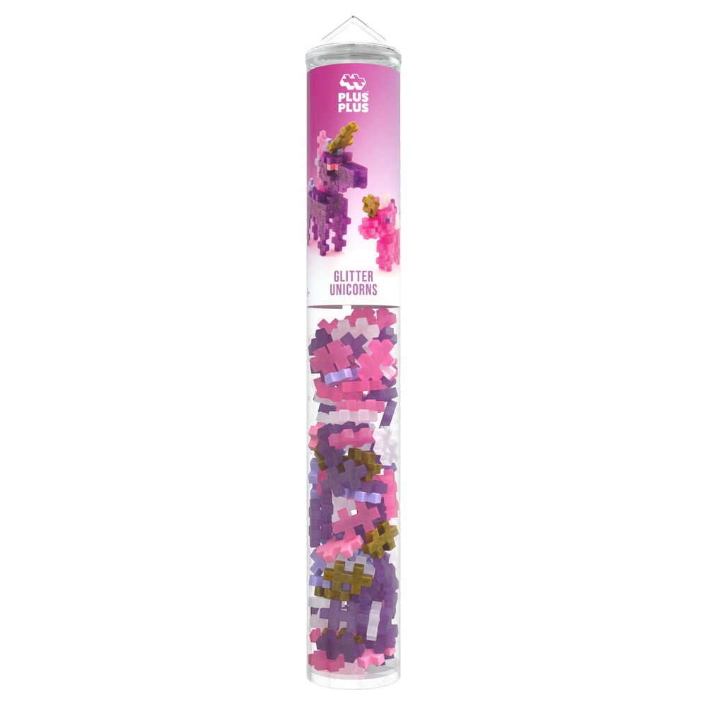 Plus plus plus-plus unicorni glitterati tubo da 100 pz (4373)