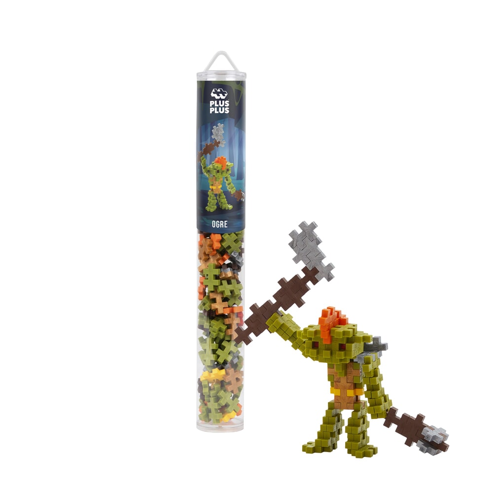 Plus plus plus-plus ogro: tubo de 100 piezas (4309)