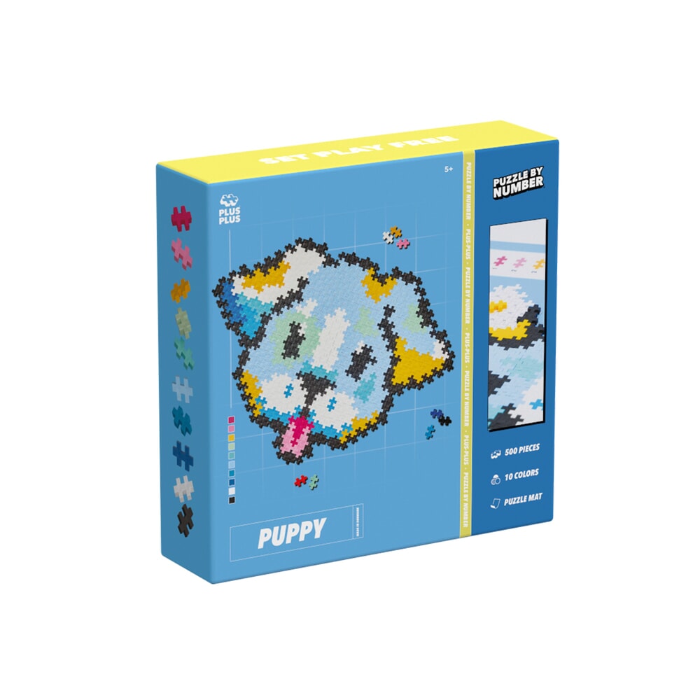 Puzzle Plus plus plus-plus per numero cucciolo 500 pezzi (3961)