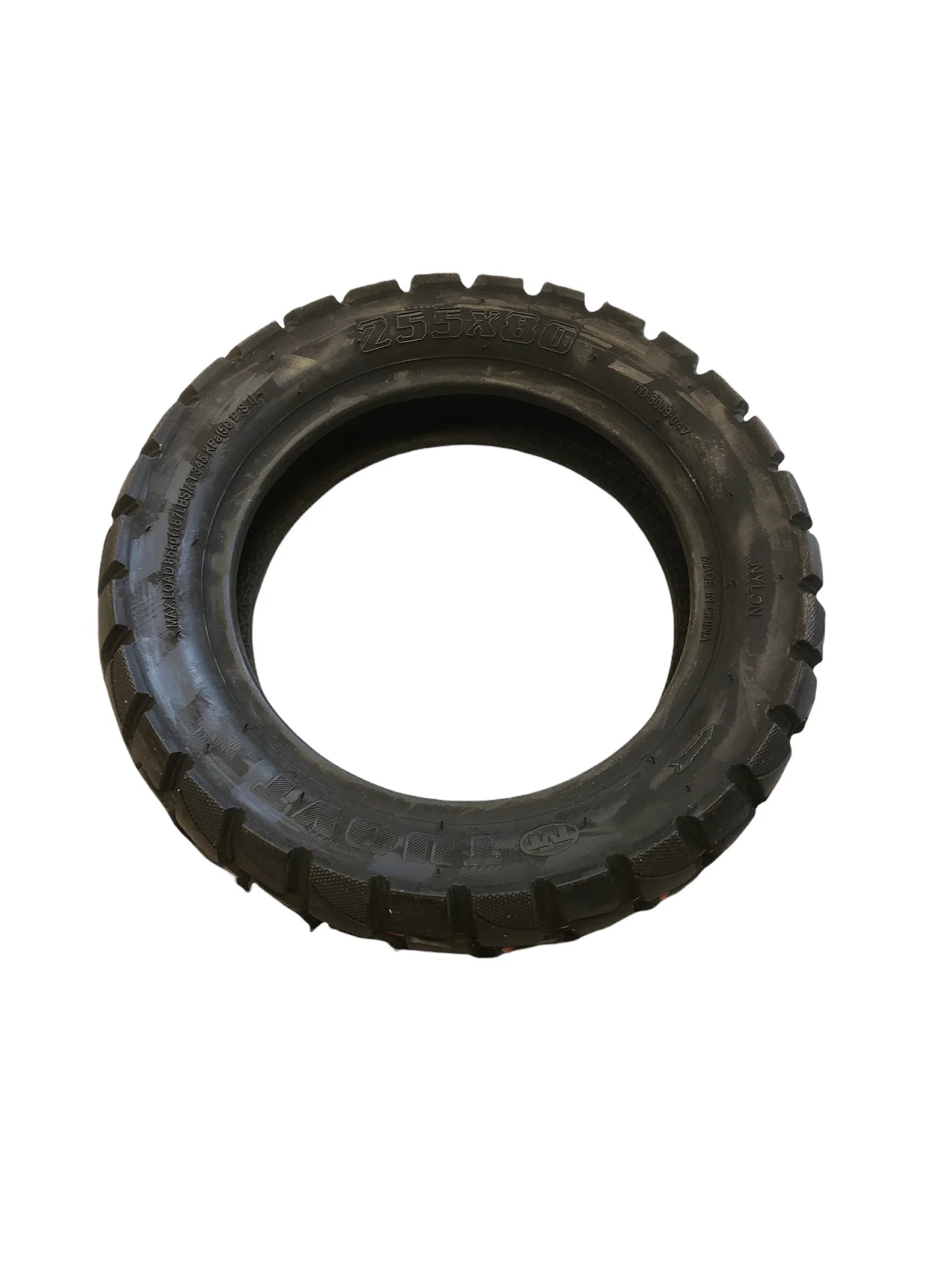 Tire pro-montaje 10 x 2.5 Black Off-road