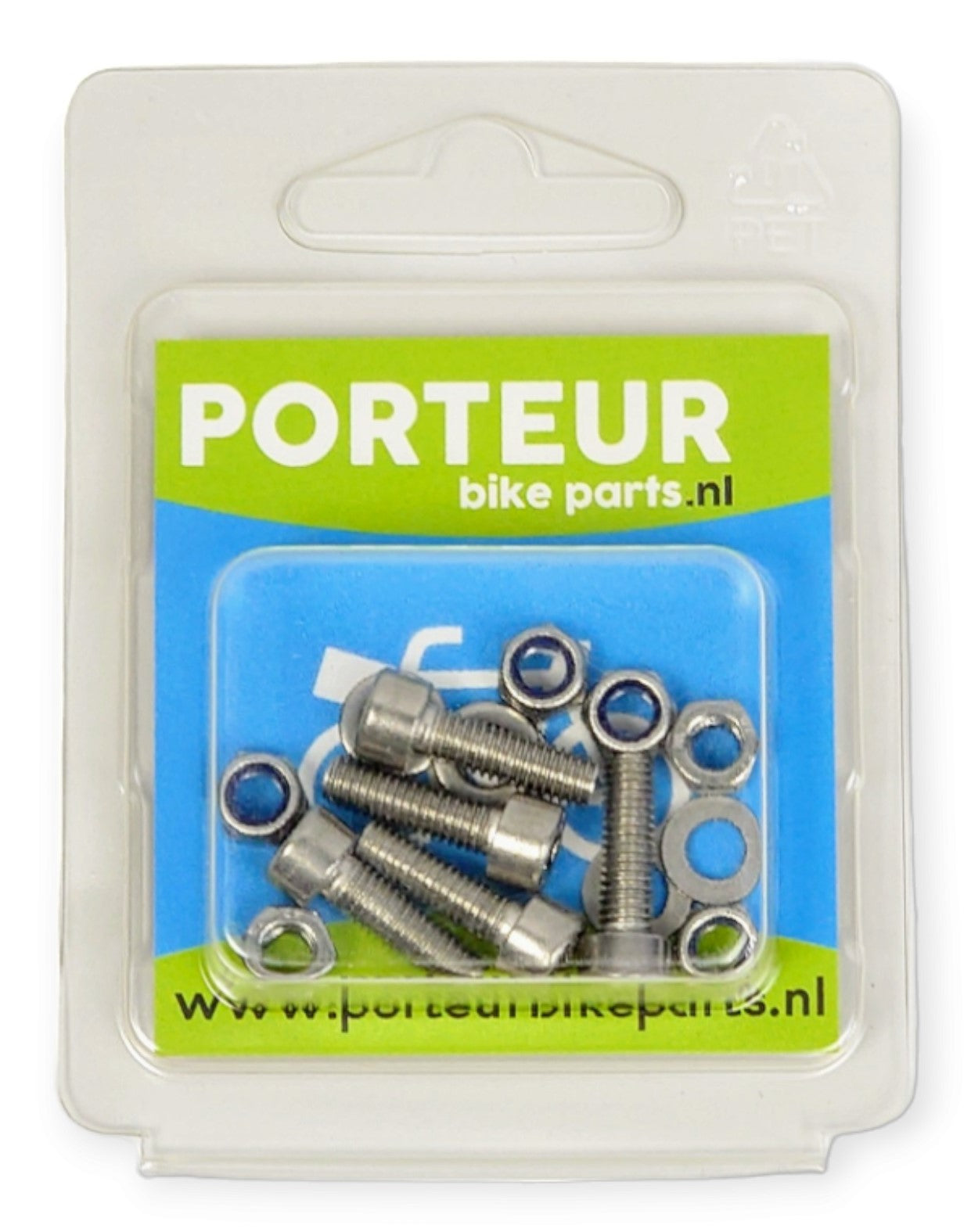 Portur Bout y Moer Porteur M5 Inen acero inoxidable