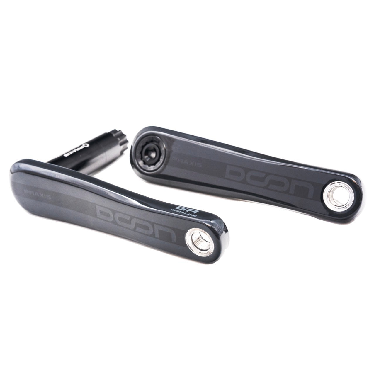 Guarnitura Praxis doon gr carbonio m30-thru 170mm (set bracci)
