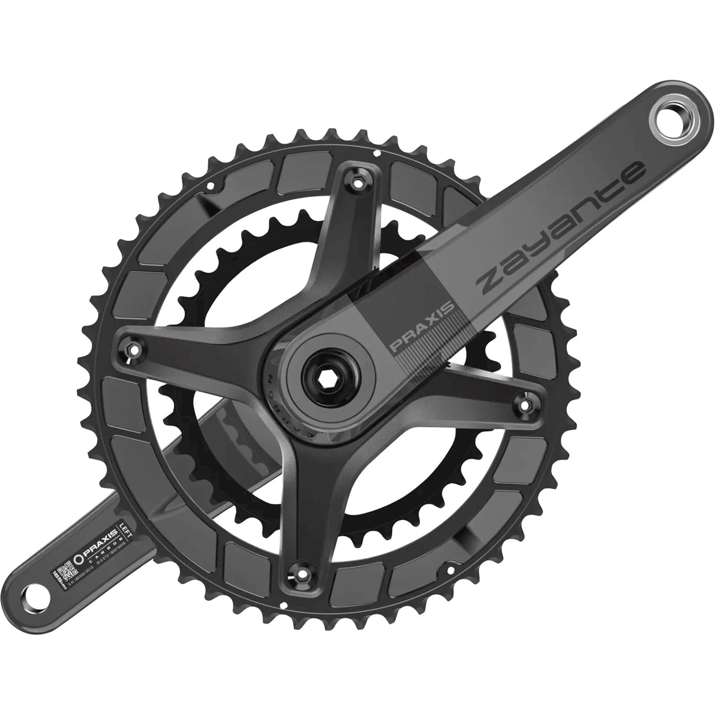 Guarnitura Praxis zayante gr carbonio m30 172,5 48 32t 10-12v
