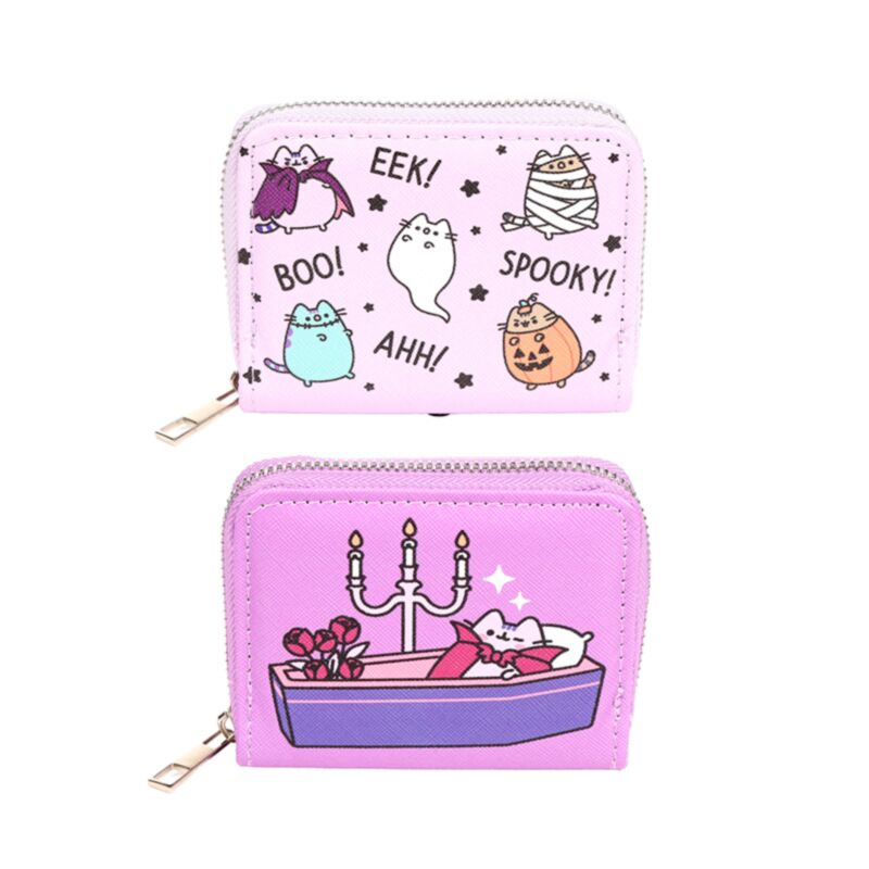 Pusheen the Cat Halloween Ronds Wallet - piccolo