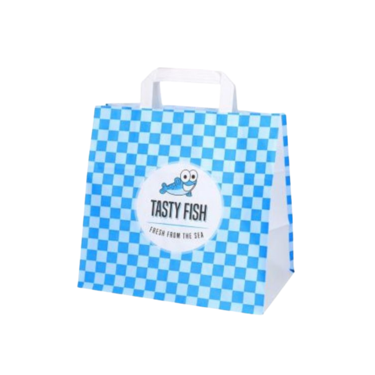 Borsa da trasporto in carta pesce 26 x 17 x 26 cm