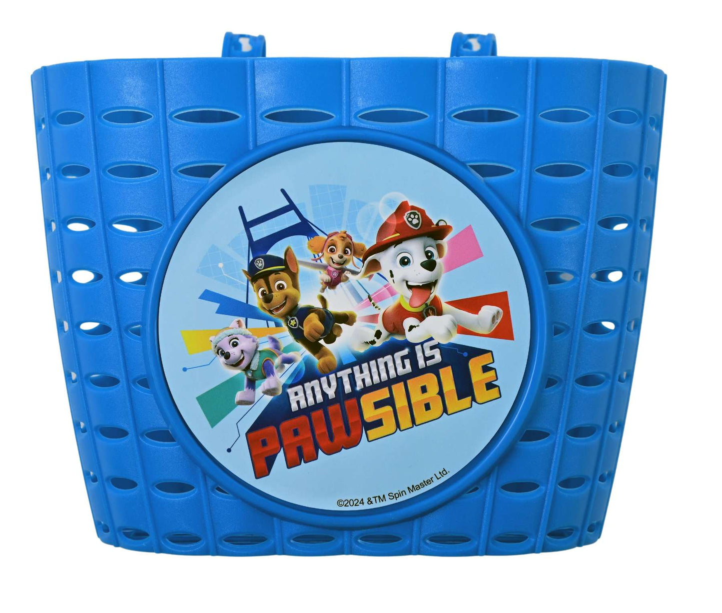Cesta de PVC patrulla canina azul