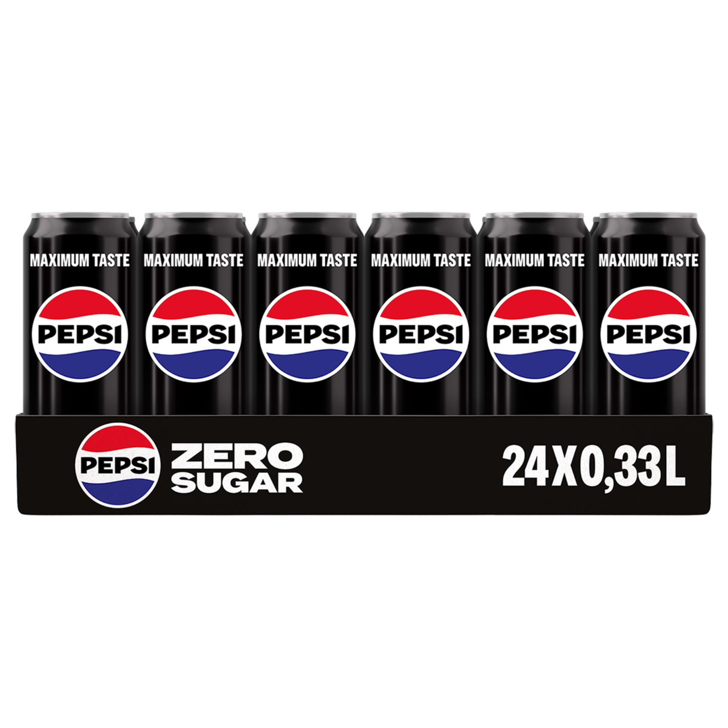 Pepsi cero azúcar lata (24x 33 cl)