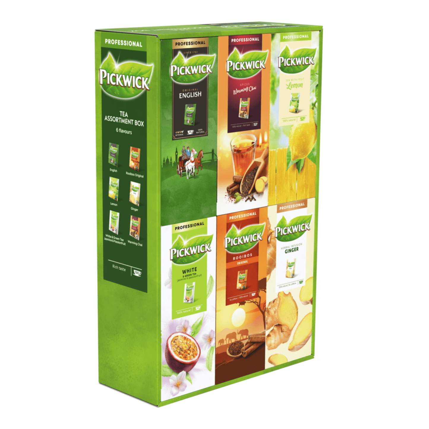 Scatola assortimento di tè professionale Pickwick 6