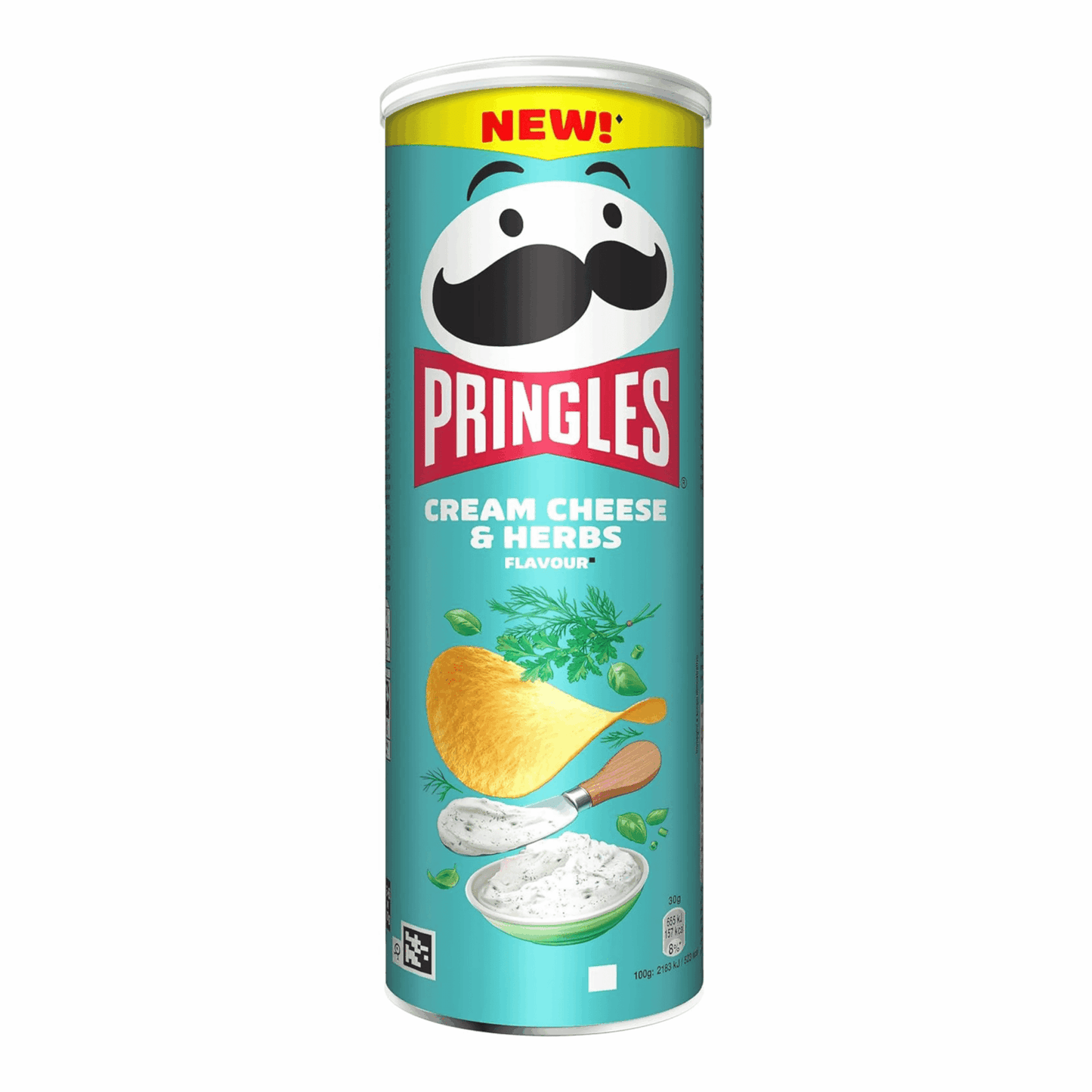 Pringles queso crema hierbas (19x 165g)