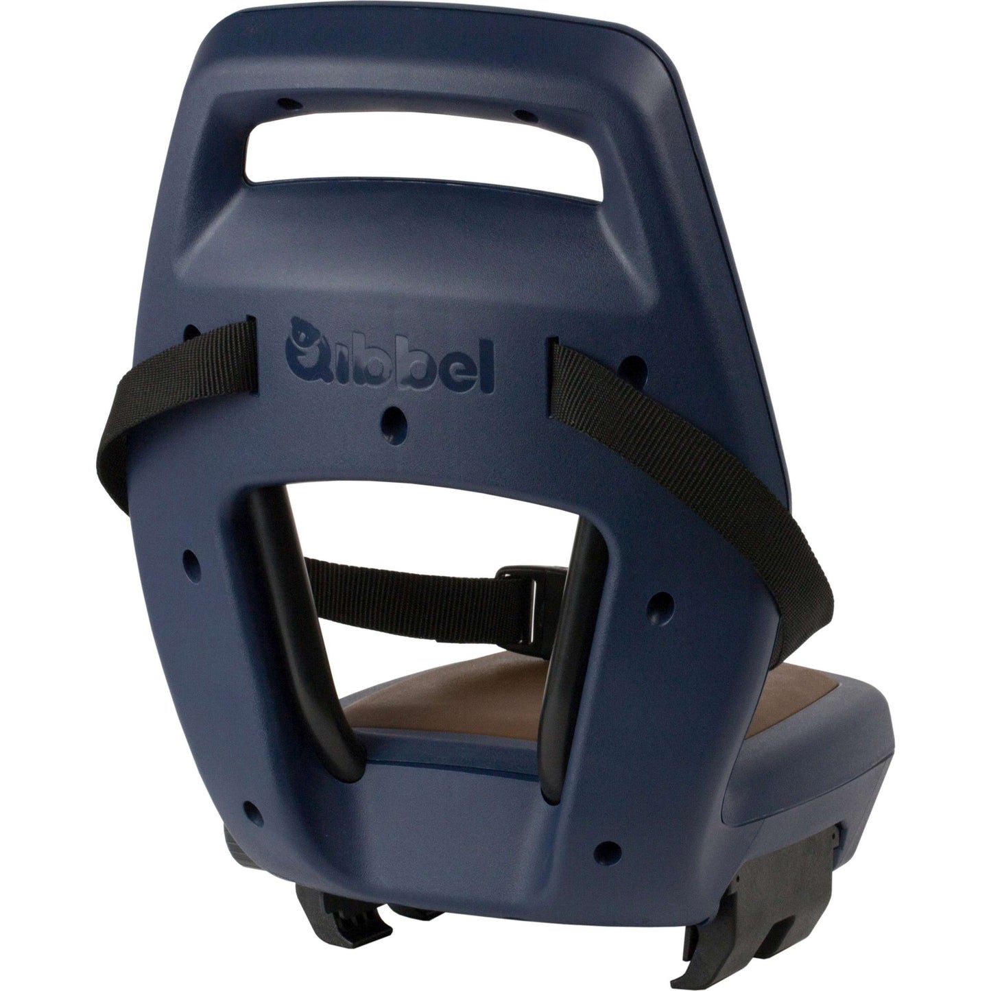Qibbel Q342 Sedile posteriore 6+ junior con poggiapiedi e piastre di protezione blu navy