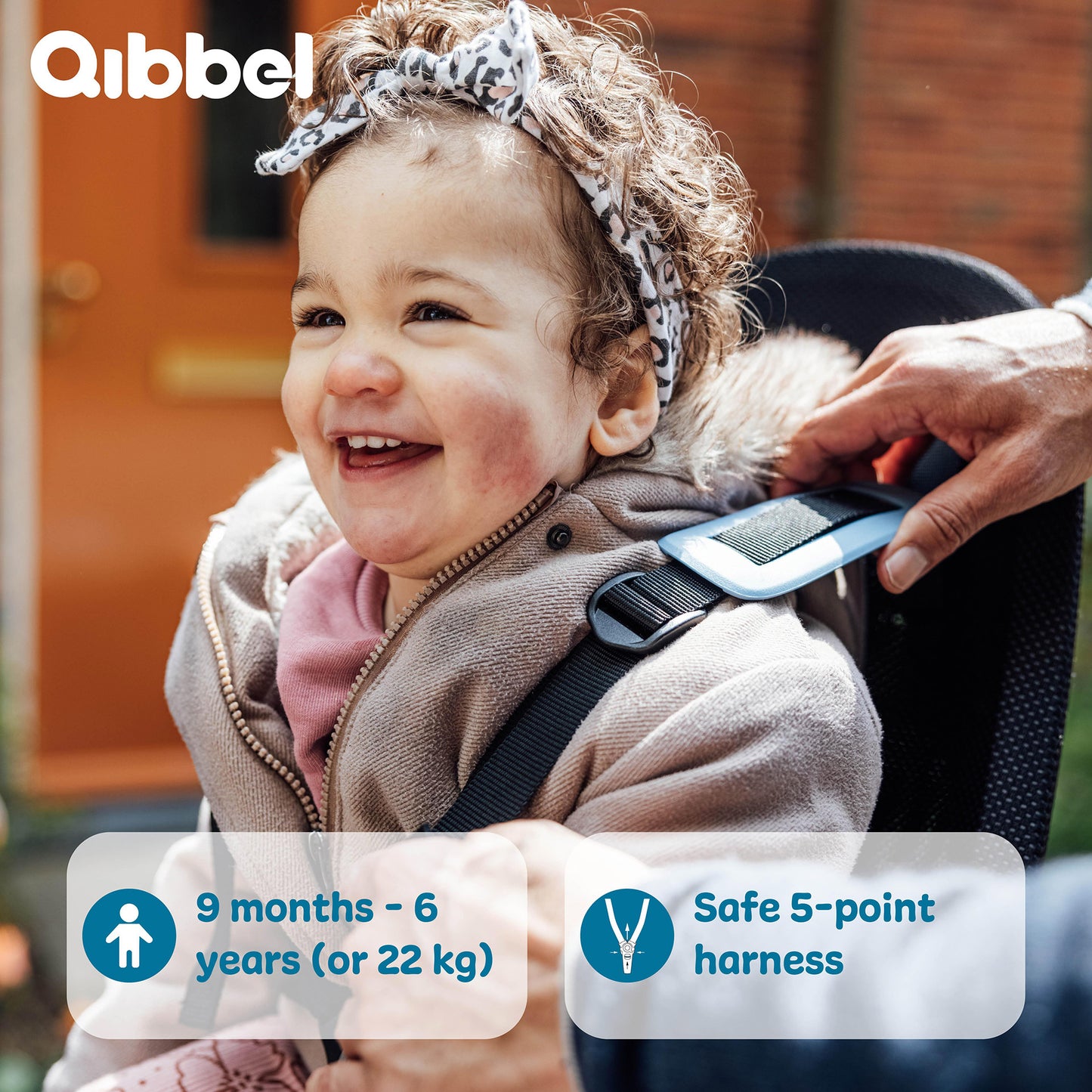 Asiento trasero ancho qibbel air