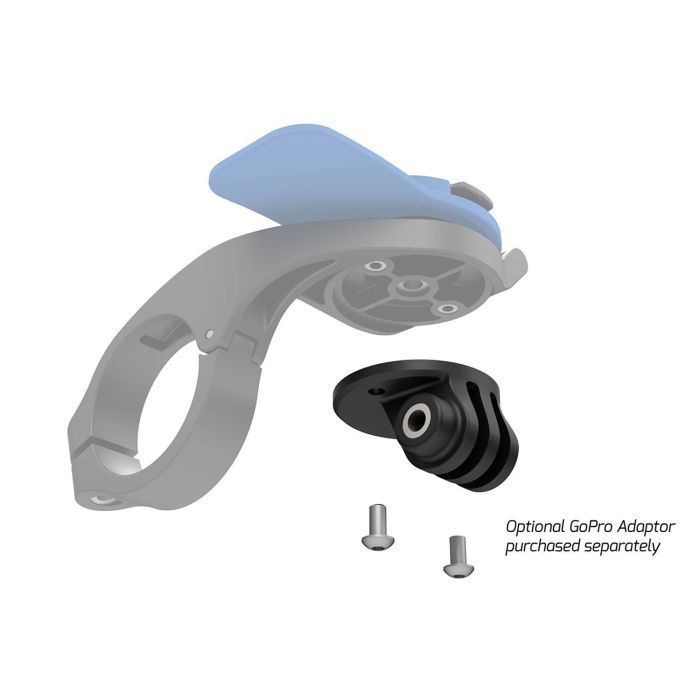 Adaptador de cámara de acción Quad Lock para montaje frontal