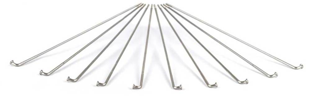 Kit de radios Sapim cuello largo fuerte