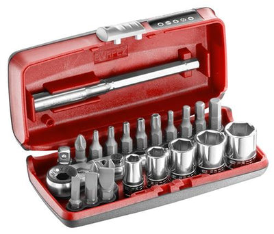 Set Facom 1 4'' con cricchetto flessibile compatto