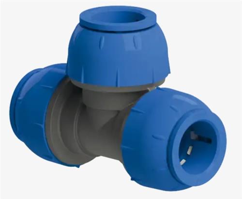 Giunto a T Alusic ø22mm