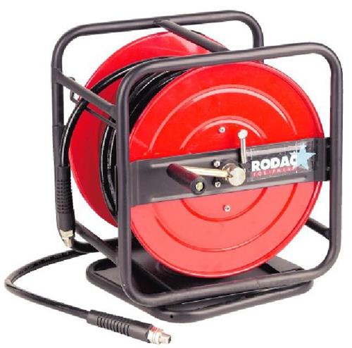 Enrollador de manguera rodac 30mtr pu 8x12 15bar