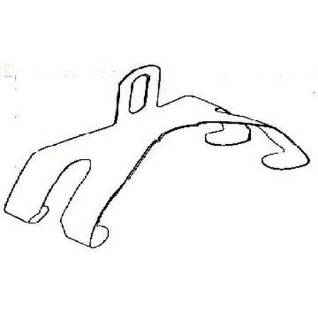 Soporte de suspensión de guardabarros SKS 35 mm de acero inoxidable