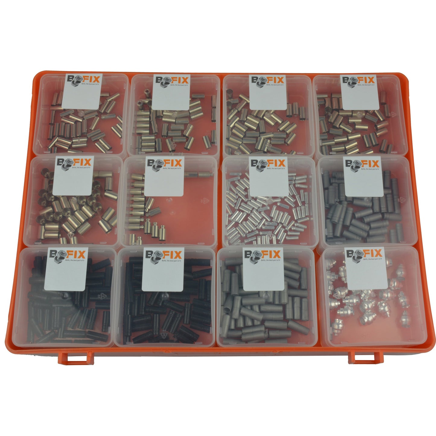BOFIX 242900 Box Range 12 Hats de cable de sujeto