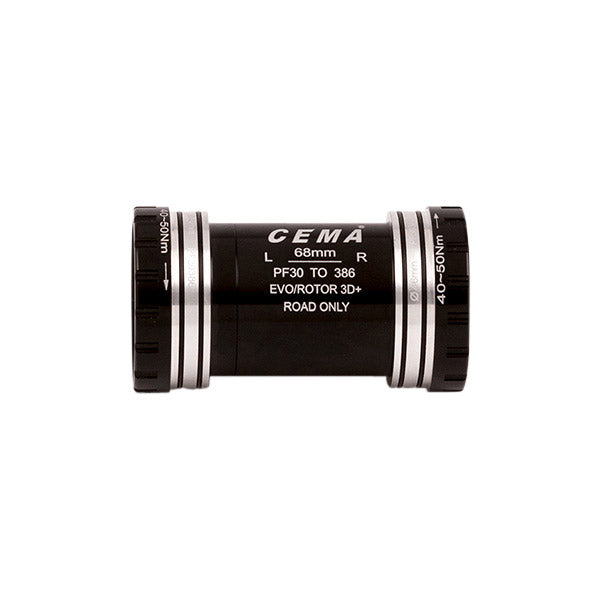 Cema Bracketas PF30 Interlock FSA386 Rotor3d+(30 mm) Ker-Zwart