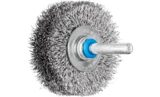 Spazzola metallica Pferd su perno 50x15x6 0,2 inox