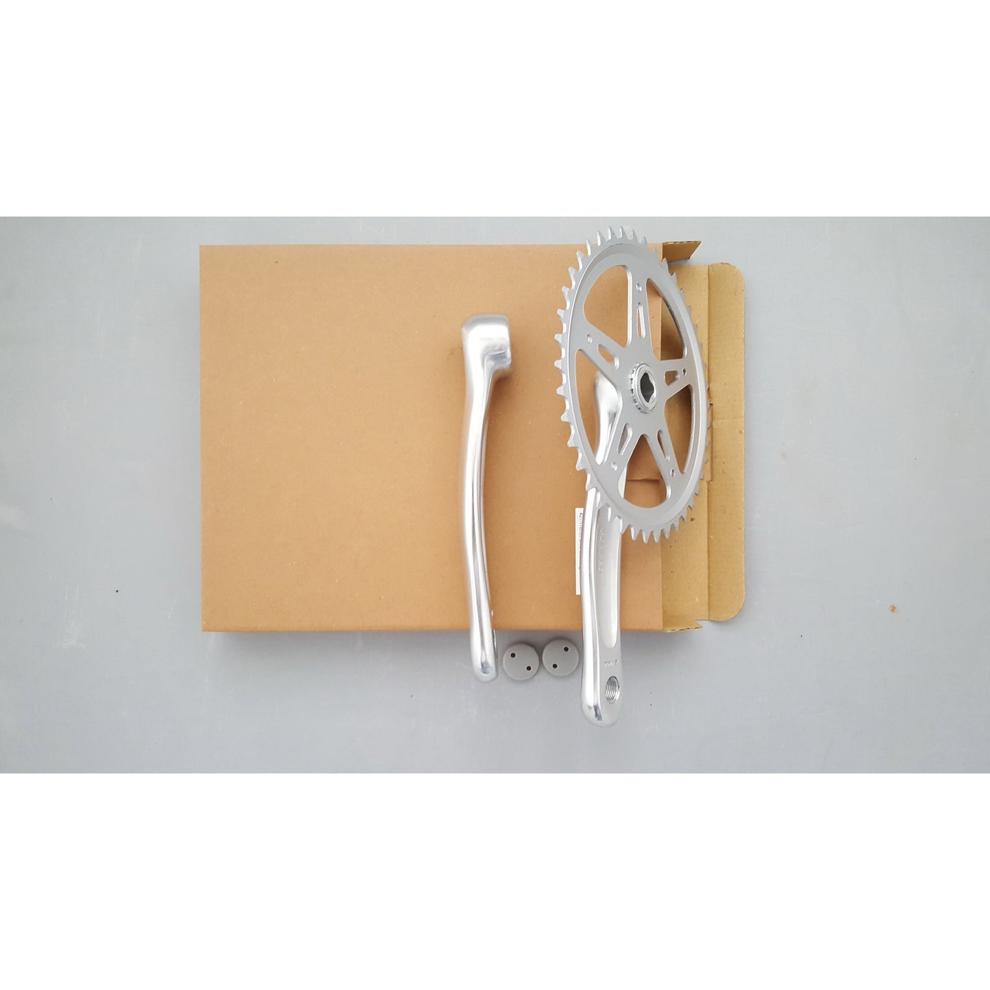 Set di manovella a catena CL011 42t 170mm 3 32 argento