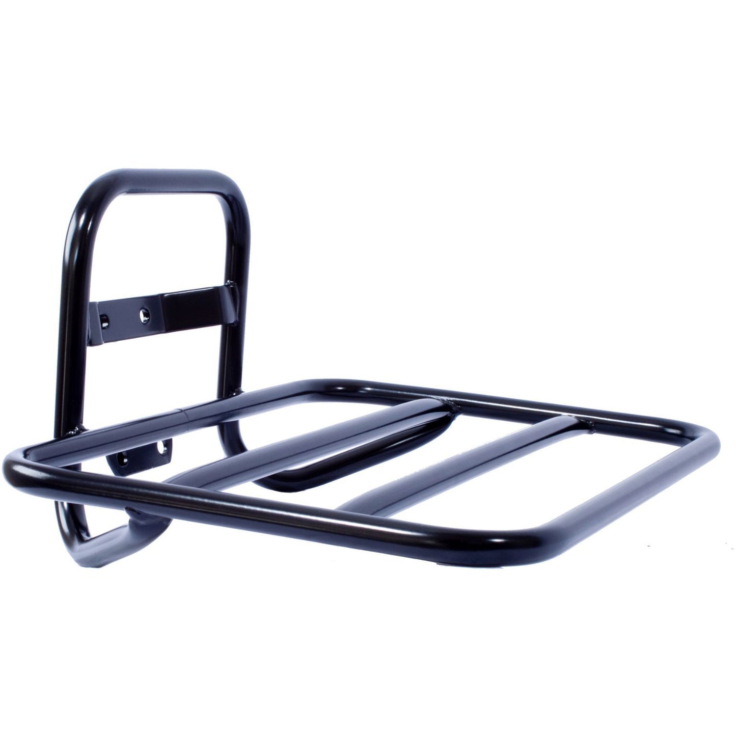 Carrier anteriore con supporto per la testa dello sterzo 45 x 30 cm nero