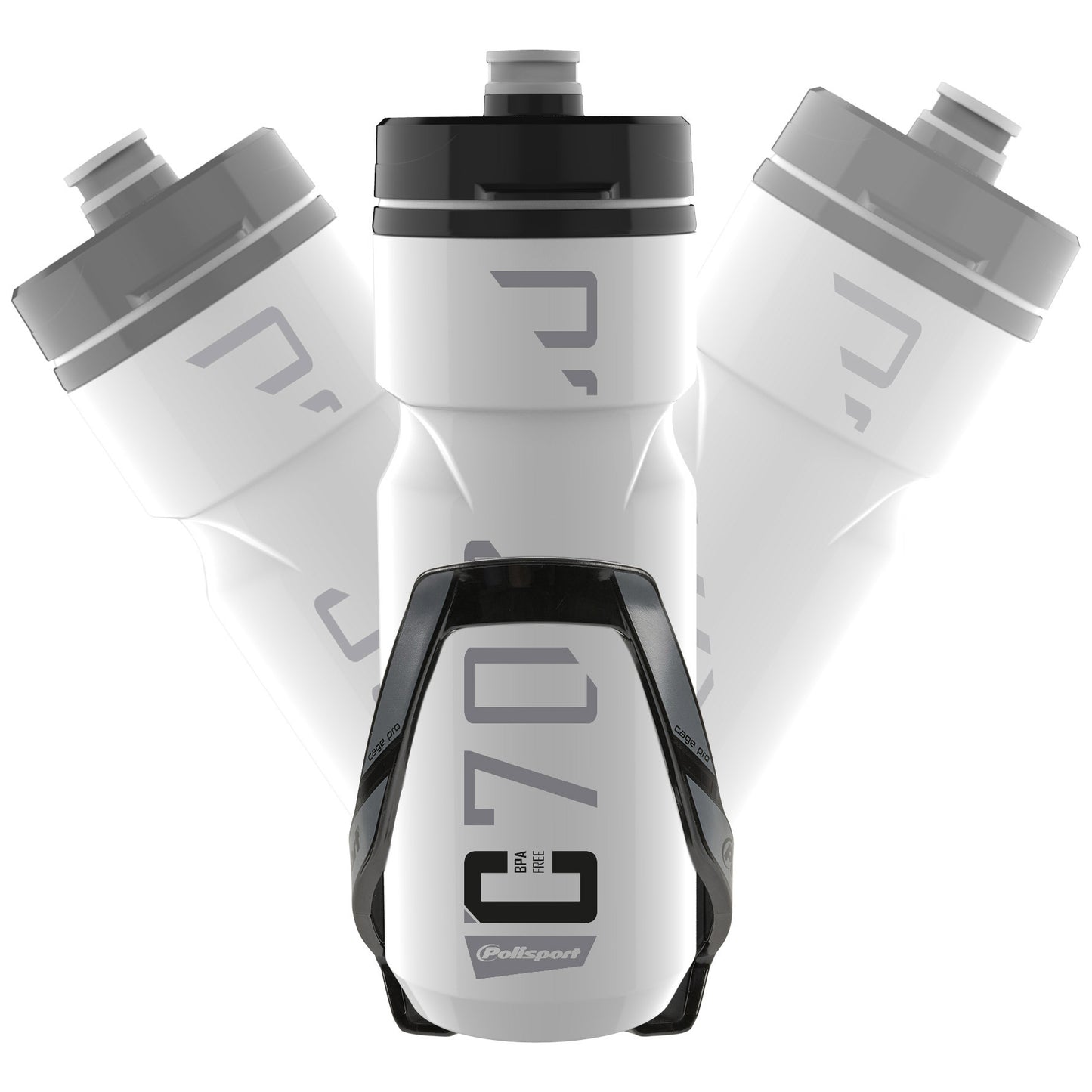 Polisport BidOne Holder Holder Black Red