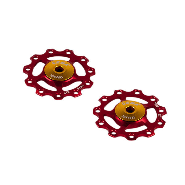 Cema Deraaleur Swies Alu 9 10 11V RVS-Baramic Red