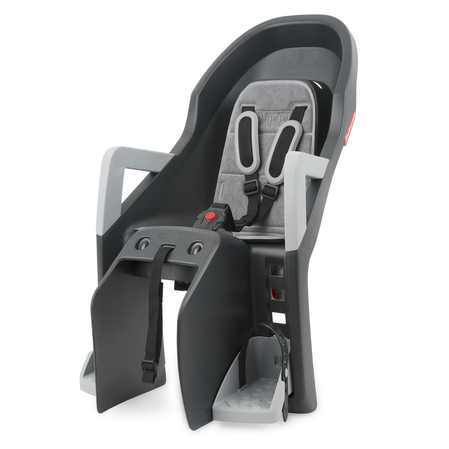 Asiento trasero GUPPY MAXI Confirmación de transportista Negro Gris