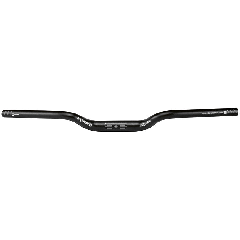 Ergotec Dirección M-Bar L 31.8 mm 700 200 mm 18g Matte Negro