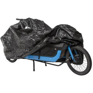 Mano di protezione per biciclette m-wave Cargo 280 x 135 cm nero