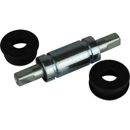 Pedalier 128 x 38 mm press-fit JIS plata