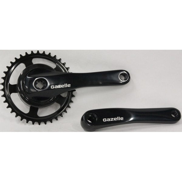 Gazelle Platos y bielas nexus 3 32-38t alu negro 175mm 3713150050