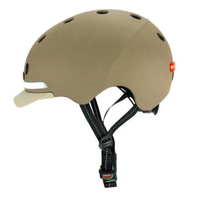 Melon helm met verlichting e-series moonlight m-l