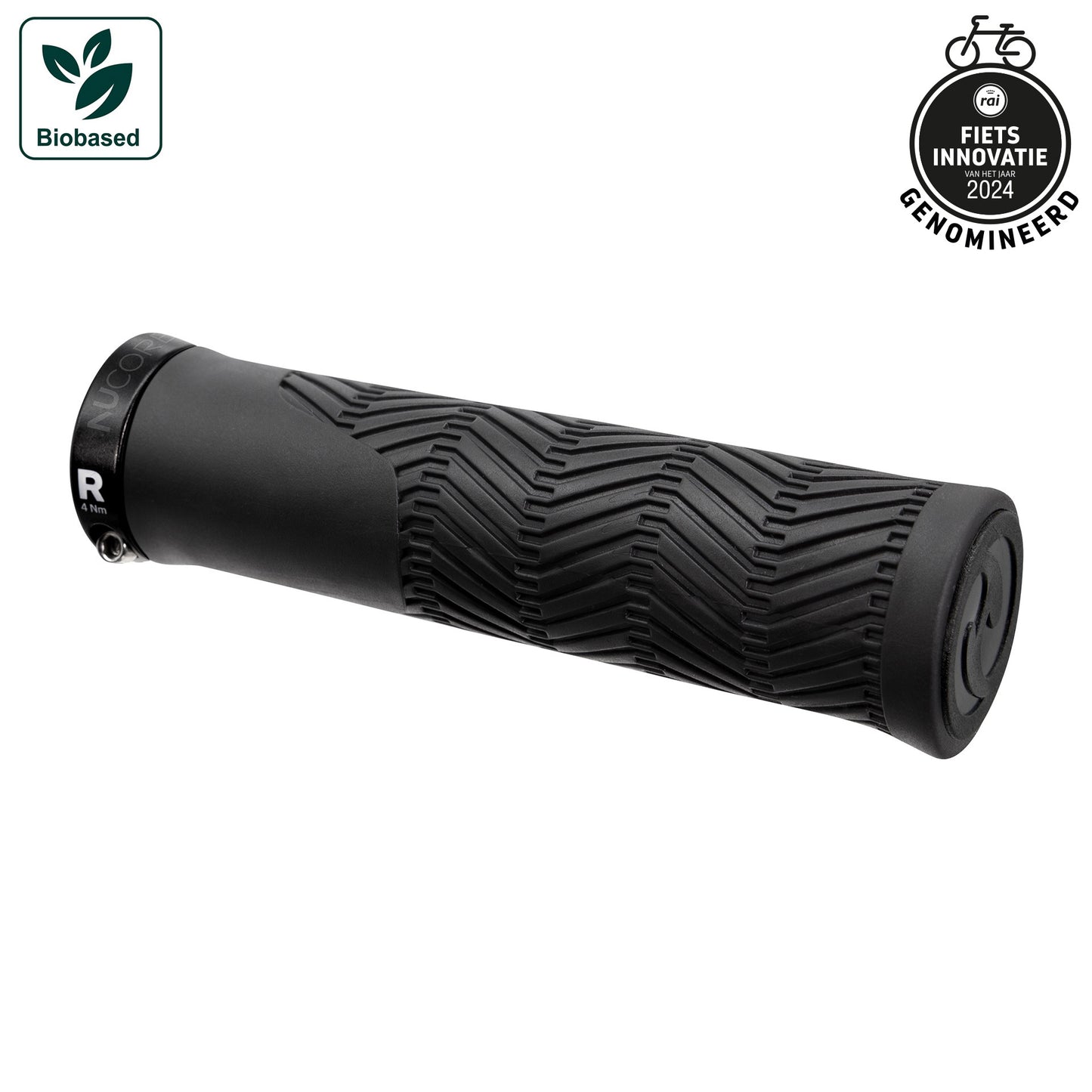 Herrmans handvatset nucore trail wave 130 130mm zwart