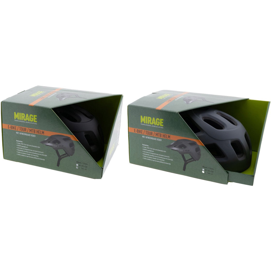 Casco Mirage city e-bike 55-58cm blu opaco