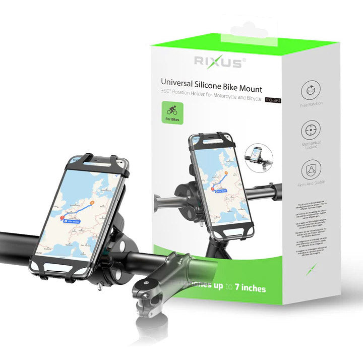 Olympic sportswear rixus soporte para teléfono rxhb61 3.5-7 silicona negro