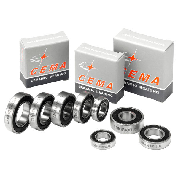 Cema Kogellager 6001 12 x 28 x 8 ceramica