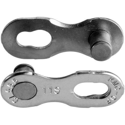KMC Missinglink 11 Nopt Silver - Localización de la cadena de bicicletas 11 Velocidad, 5.65 mm - Plata