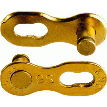 KMC Catena per biciclette 9R TI-N Gold 6,6 mm