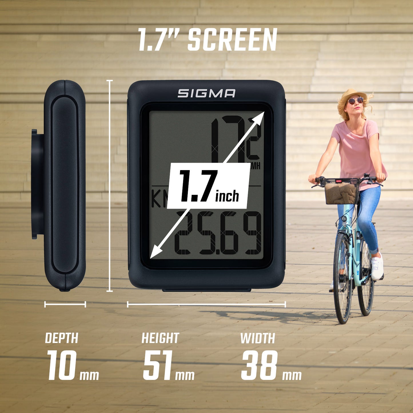 Sigma Bike Computer BC 5.0 cablato