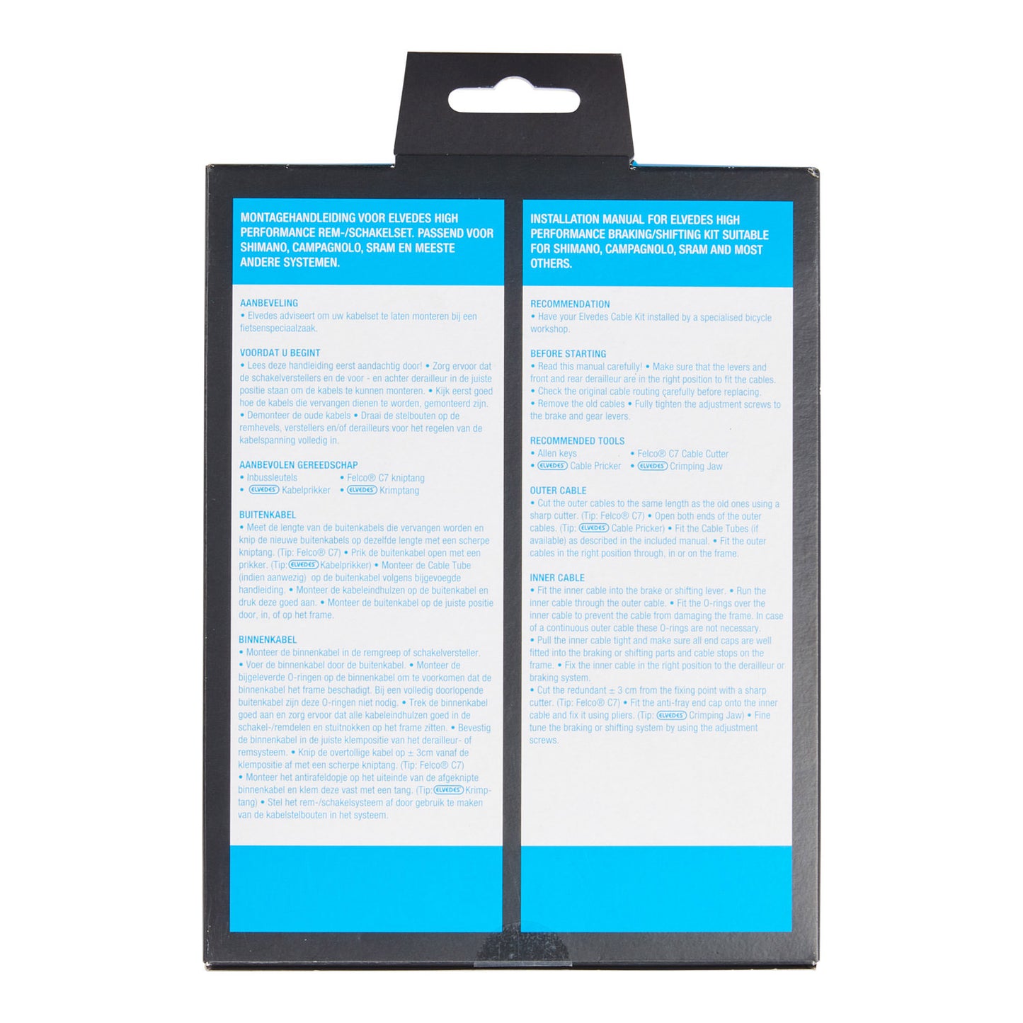 Elvedes Schakelkkelk.atb Race Universal Blue 2015006