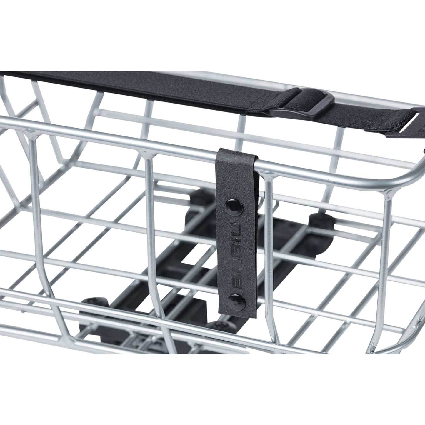 Basil Portland - Bicycle Basket Mik - Sul retro - Chrome